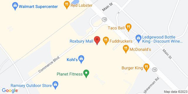 1 Roxbury Mall, Succasunna, New Jersey, NJ, 07876-9998 Map