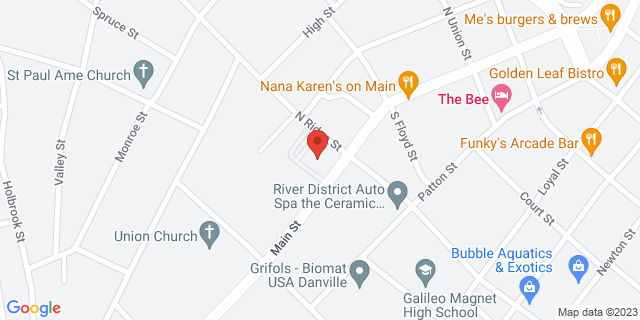 700 Main St, Danville, Virginia, VA, 24541-9993 Map