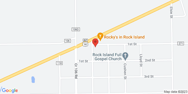 2215 Tuttle St, Rock Island, Texas, TX, 77470-9800 Map