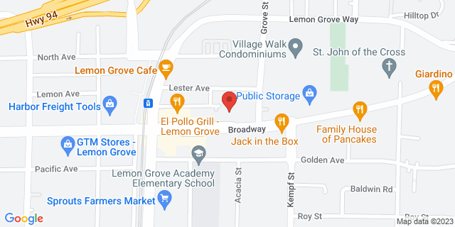 7938 Broadway, Lemon Grove, California, CA, 91945-9998 Map