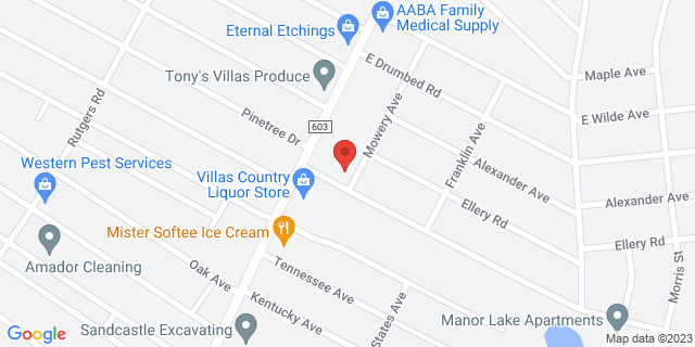 1814 Bayshore Rd Ste 1, Villas, New Jersey, NJ, 08251-9998 Map