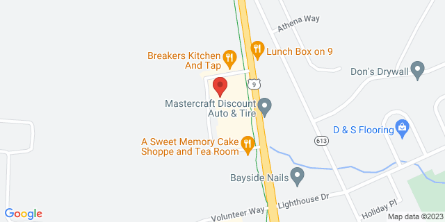 529 Route 9 Ste 17, Waretown, New Jersey, NJ, 08758-9998 Map