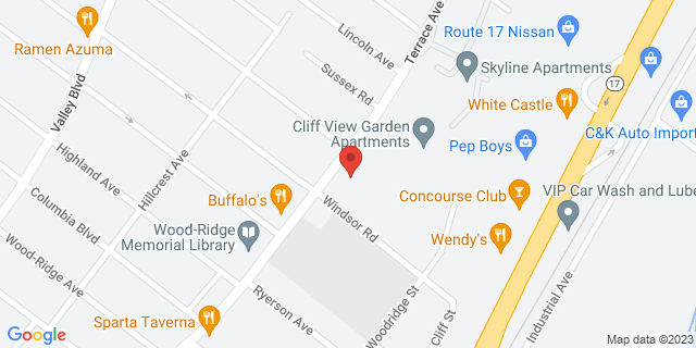 290 Hackensack St, Wood Ridge, New Jersey, NJ, 07075-9998 Map