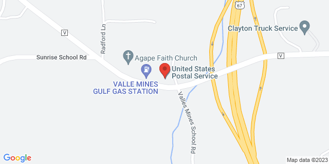 3225 State Road V, Valles Mines, Missouri, MO, 63087-9998 Map