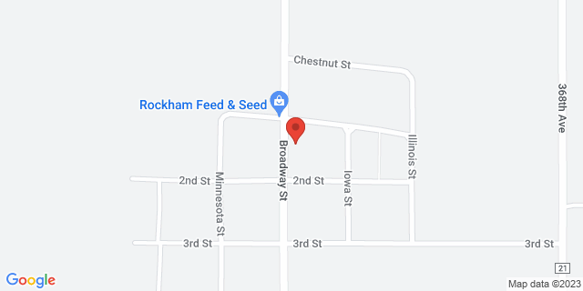 116 S Broadway Ave, Rockham, South Dakota, SD, 57470-9998 Map