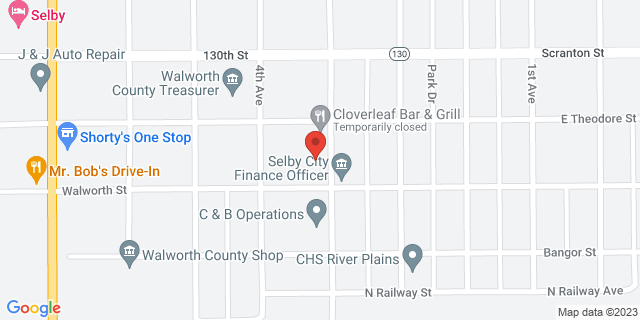 3408 Main St, Selby, South Dakota, SD, 57472-9998 Map