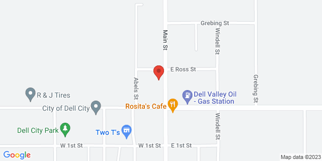 108 N Main St, Dell City, Texas, TX, 79837-9998 Map