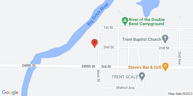 107 W 3Rd St, Trent, South Dakota, SD, 57065-9998 Map