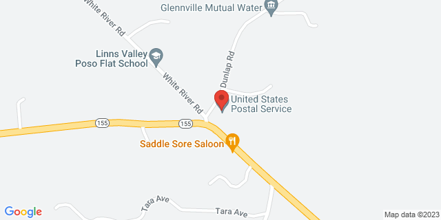 10686 Highway 155, Glennville, California, CA, 93226-9998 Map