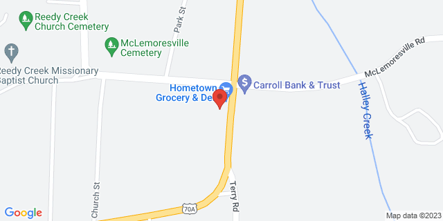 5605 Main St, Mc Lemoresville, Tennessee, TN, 38235-9998 Map