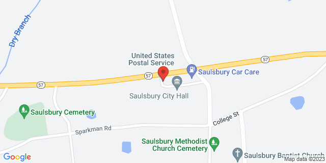 5911 Highway 57, Saulsbury, Tennessee, TN, 38067-9998 Map