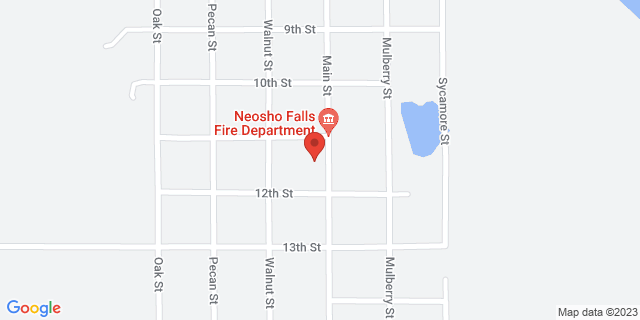 1102 Main St, Neosho Falls, Kansas, KS, 66758-9998 Map