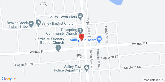 115 Railroad Ave N, Salley, South Carolina, SC, 29137-9476 Map