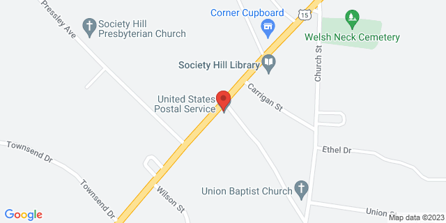 269 S Main St, Society Hill, South Carolina, SC, 29593-9998 Map