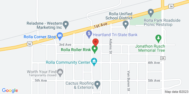 301 S Washington St, Rolla, Kansas, KS, 67954-9500 Map