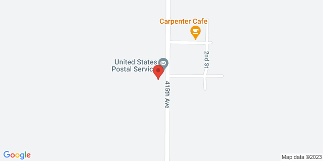 531 415Th Ave, Carpenter, South Dakota, SD, 57322-9998 Map