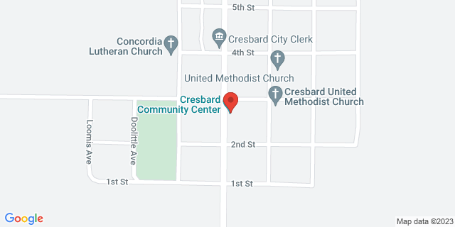 206 Main St, Cresbard, South Dakota, SD, 57435-9998 Map