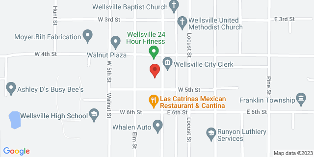 422 Main St, Wellsville, Kansas, KS, 66092-9998 Map