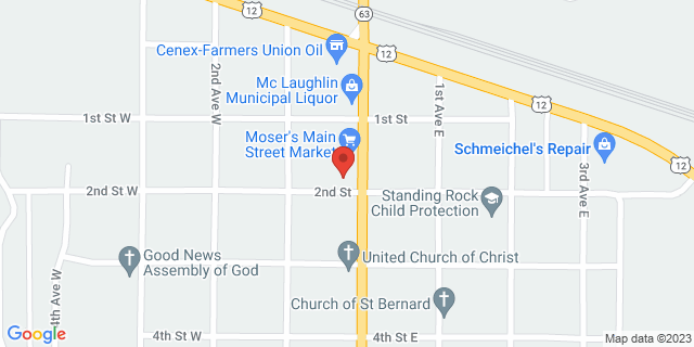 221 Main St, Mc Laughlin, South Dakota, SD, 57642-9998 Map