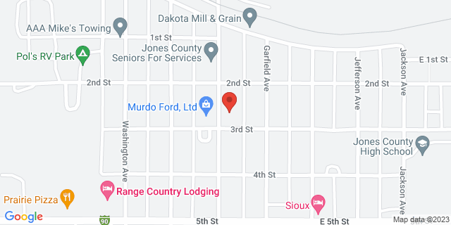 216 Main St, Murdo, South Dakota, SD, 57559-9998 Map