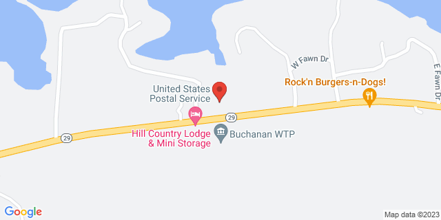 17727 E State Highway 29, Buchanan Dam, Texas, TX, 78609-9998 Map