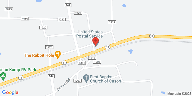 4334 Texas State Highway 11 W, Cason, Texas, TX, 75636-9998 Map