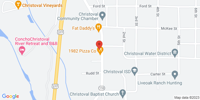 19919 Main St, Christoval, Texas, TX, 76935-5101 Map