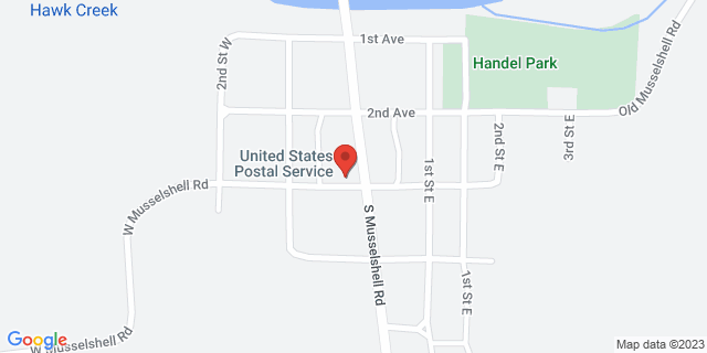 17 S Musselshell Rd, Musselshell, Montana, MT, 59059-9998 Map