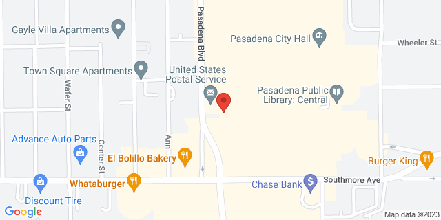 1199 Pasadena Blvd, Pasadena, Texas, TX, 77501-9998 Map