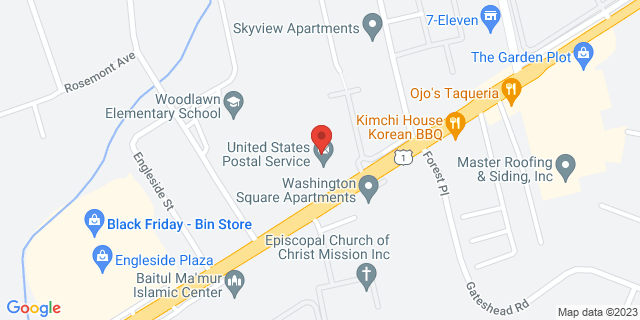 8588 Richmond Hwy, Alexandria, Virginia, VA, 22309-9998 Map