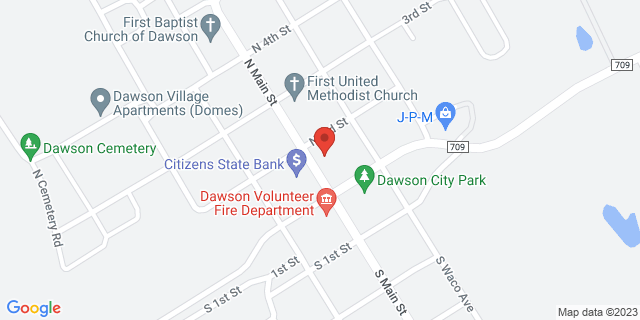 108 N Main St, Dawson, Texas, TX, 76639-9998 Map