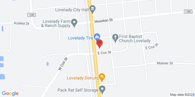 290 S Commerce St, Lovelady, Texas, TX, 75851-9998 Map