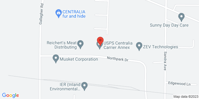 3615 Northpark Dr, Centralia, Washington, WA, 98531-9997 Map