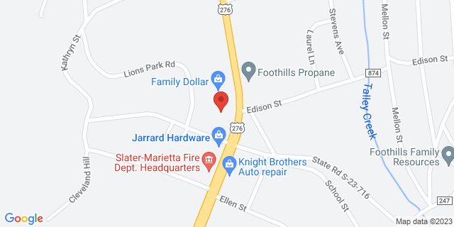 3047 Geer Hwy, Marietta, South Carolina, SC, 29661-9998 Map