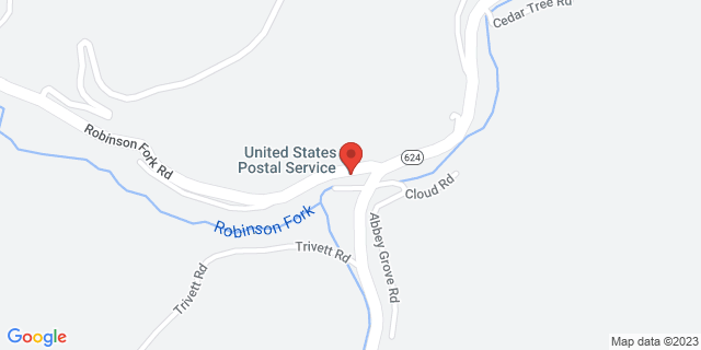 2772 Robinson Fork Rd, Rowe, Virginia, VA, 24646-9998 Map