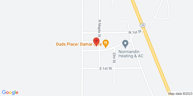 302 Main St, Damar, Kansas, KS, 67632-9998 Map