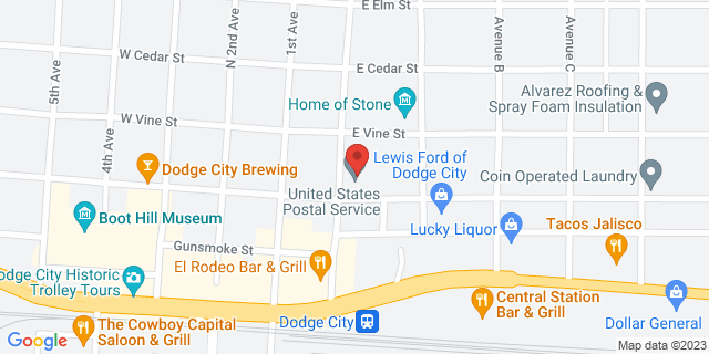 700 Central Ave, Dodge City, Kansas, KS, 67801-9906 Map