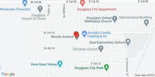 315 S Forrest St, Douglass, Kansas, KS, 67039-9998 Map