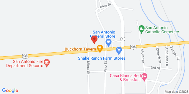 65A Highway 380, San Antonio, New Mexico, NM, 87832-9997 Map