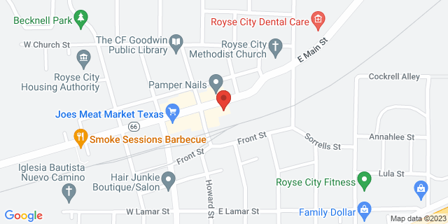 217 E Main St, Royse City, Texas, TX, 75189-9998 Map