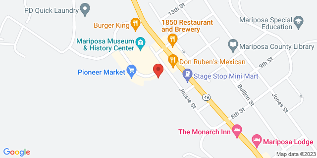 5109 Jessie St, Mariposa, California, CA, 95338-9998 Map