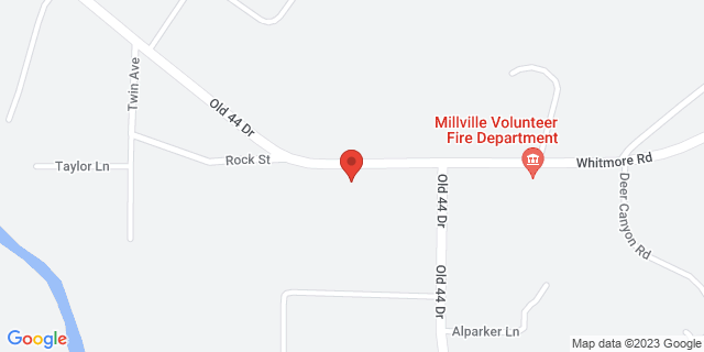 24127 Old 44 Dr, Millville, California, CA, 96062-9998 Map