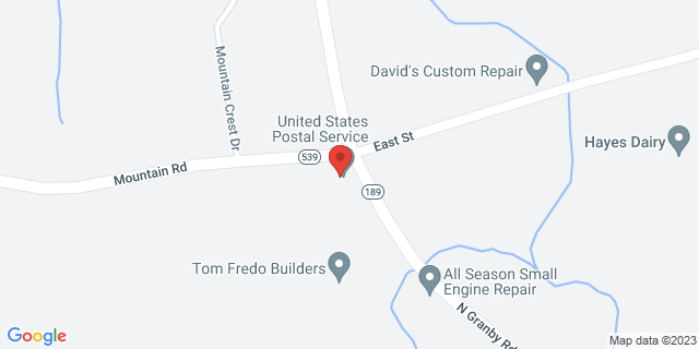 389 N Granby Rd, North Granby, Connecticut, CT, 06060-9998 Map