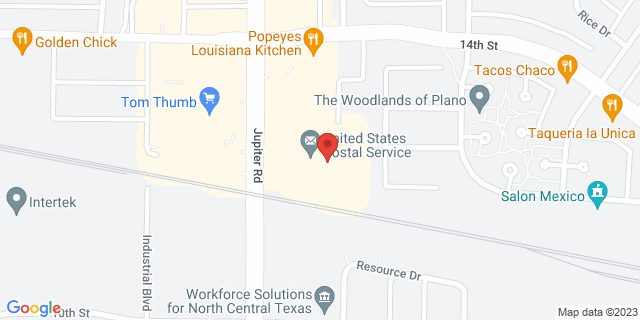 1200 Jupiter Rd, Plano, Texas, TX, 75074-9996 Map