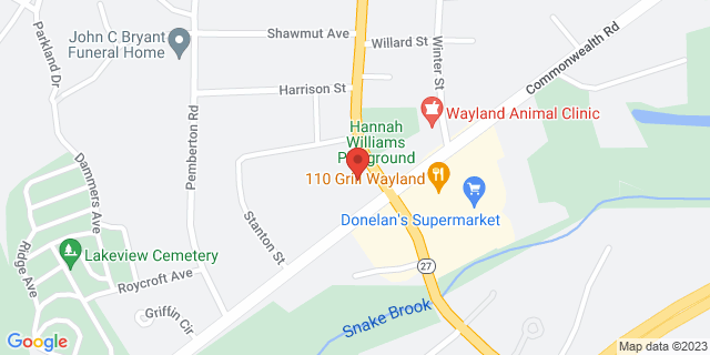 148 Commonwealth Rd, Wayland, Massachusetts, MA, 01778-4837 Map