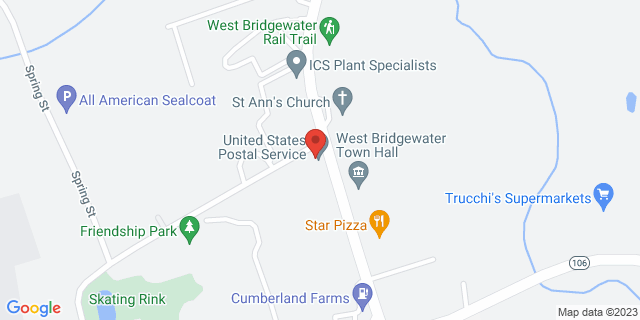 78 N Main St, West Bridgewater, Massachusetts, MA, 02379-9998 Map