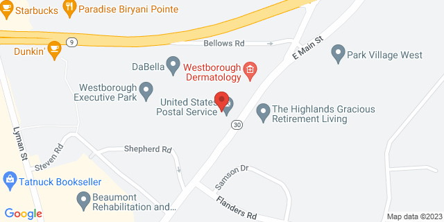 150 E Main St, Westborough, Massachusetts, MA, 01581-9998 Map