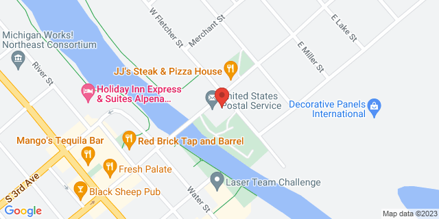 350 N 2Nd Ave, Alpena, Michigan, MI, 49707-9998 Map