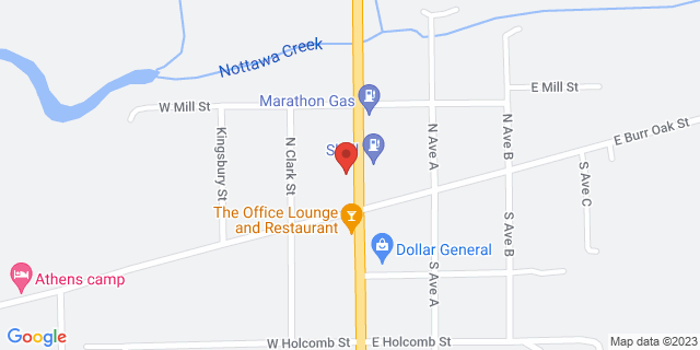 115 N Capital Ave, Athens, Michigan, MI, 49011-9375 Map