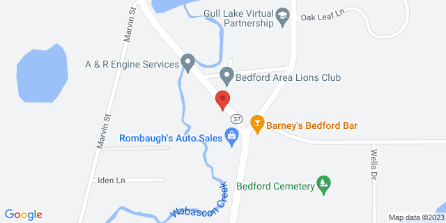 22115 Bedford Rd, Bedford, Michigan, MI, 49020-9800 Map